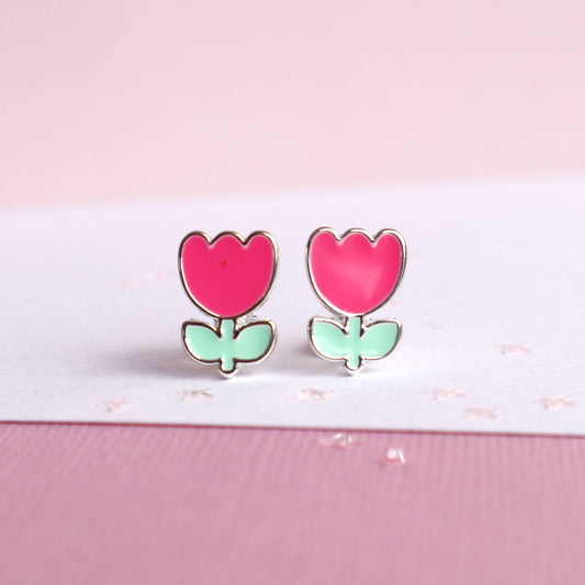 Clip-On Earrings Tulip