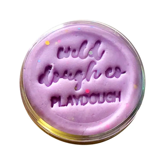 Wild Dough Party Purple Playdough - Glitter 280g