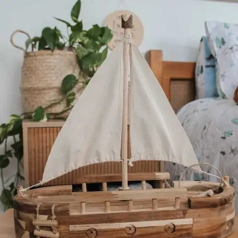 Qtoys Wooden Adventure Ship