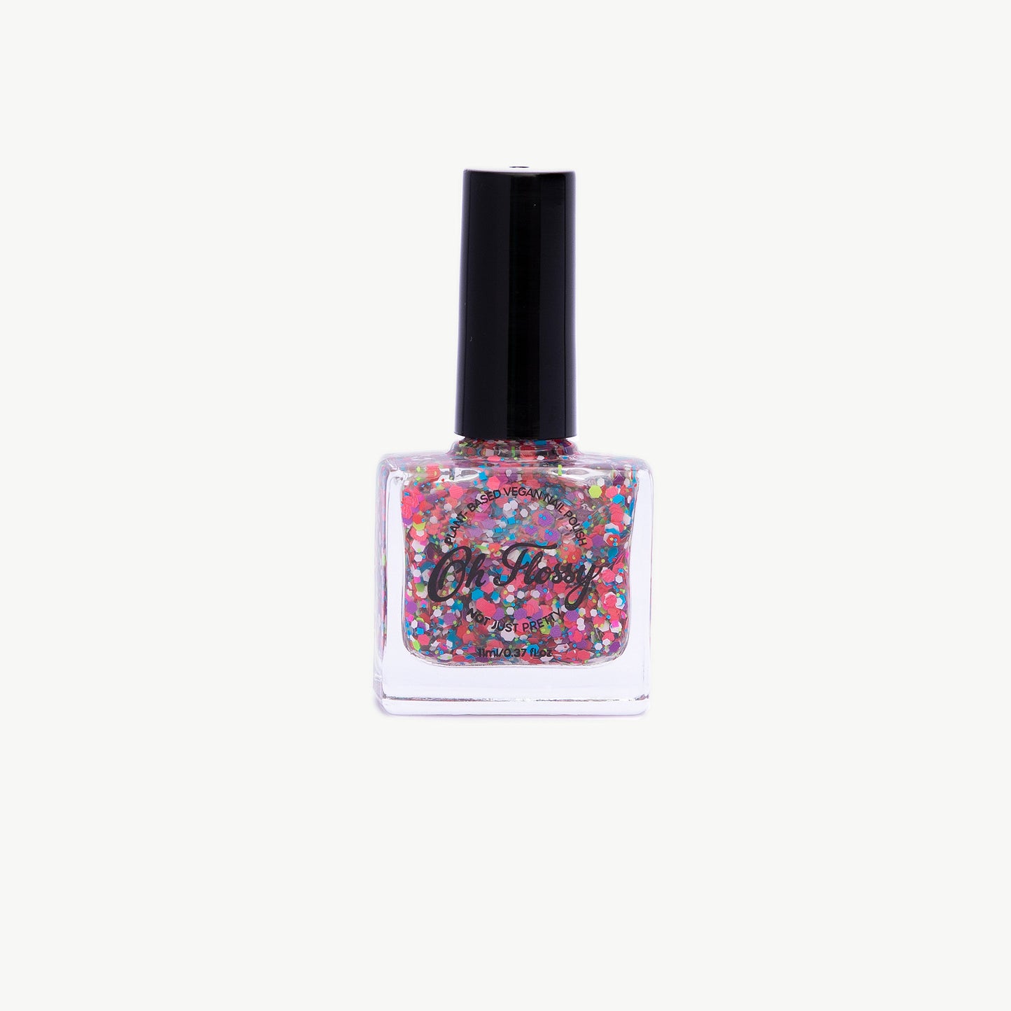 Oh Flossy Nail Polish - Coloured Confetti Glitter