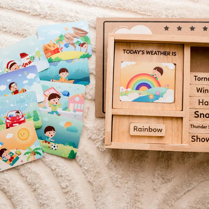 Qtoys Wooden Weather Play Set