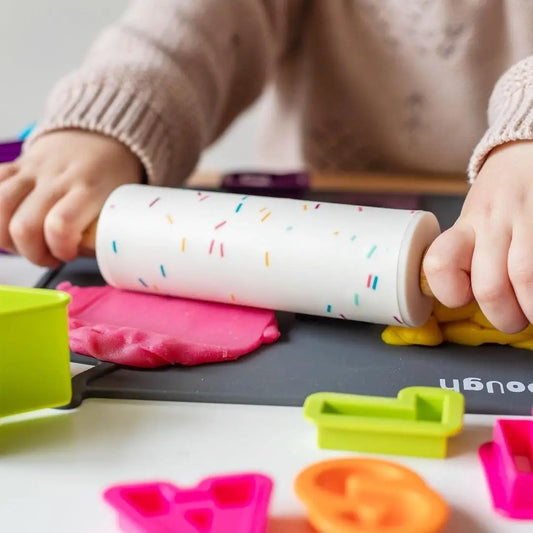 Bio Dough Silicone Confetti Rolling Pin