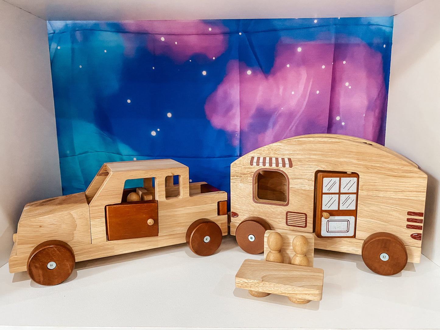 Qtoys Wooden Camper Van